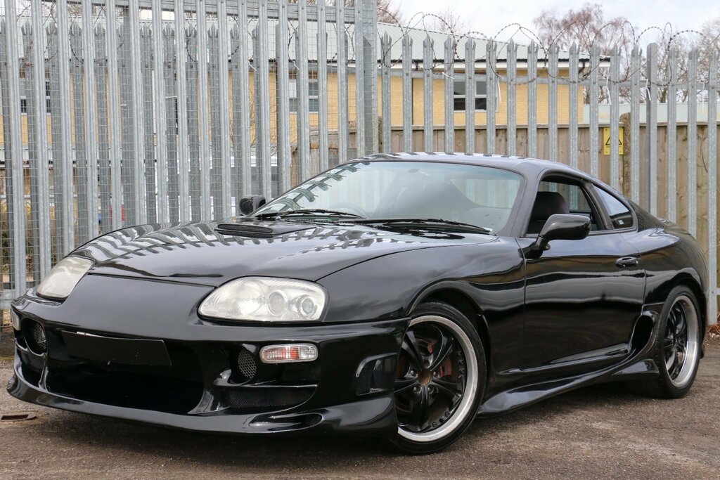 Toyota Supra Sz Non Turbo Gloss Black Stunning Car Black #3