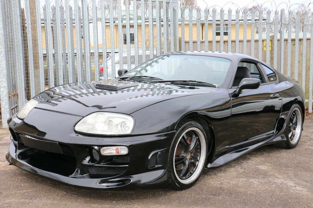 Toyota Supra Sz Non Turbo Gloss Black Stunning Car Black #4