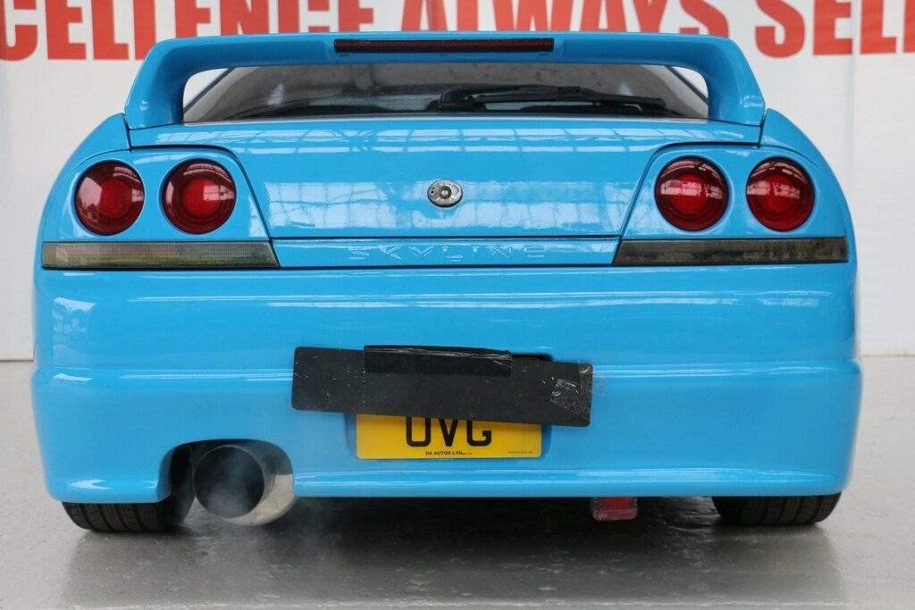 Nissan Skyline One Off Body Professionally Done Gtst 2.5 Single T Blue #3