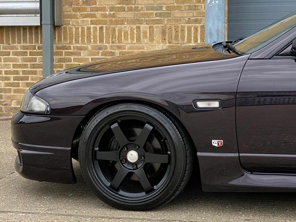 Nissan Skyline Gtst R33 Single Turbo Fresh Stock Midnight Purple Black #5