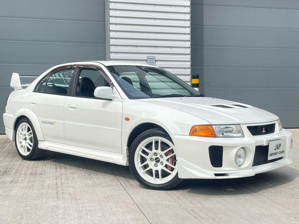 Mitsubishi Lancer Evolution Evo V 5 Gsr White
