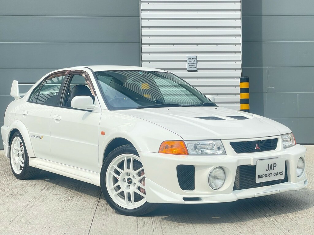Mitsubishi Lancer Evolution Evo V 5 Gsr White #5