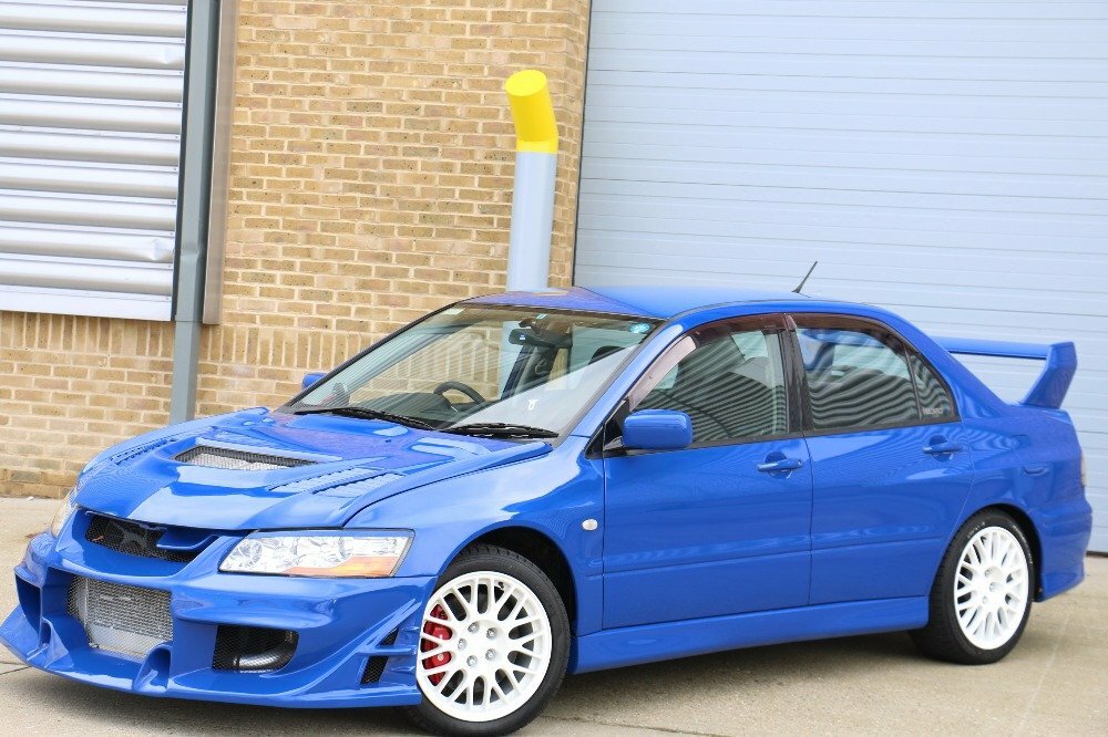 Mitsubishi Lancer Evo 7 Fresh Import From Japan. Rust Free Under Bod Blue #4