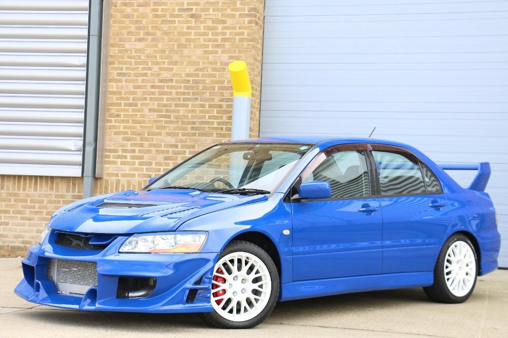 Mitsubishi Lancer Evo 7 Fresh Import From Japan. Rust Free Under Bod Blue #6