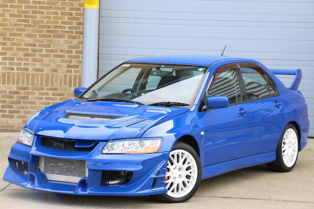 Mitsubishi Lancer Evo 7 Fresh Import From Japan. Rust Free Under Bod Blue #5