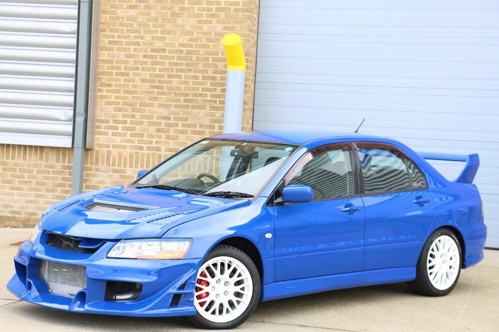 Mitsubishi Lancer Evo 7 Fresh Import From Japan. Rust Free Under Bod Blue