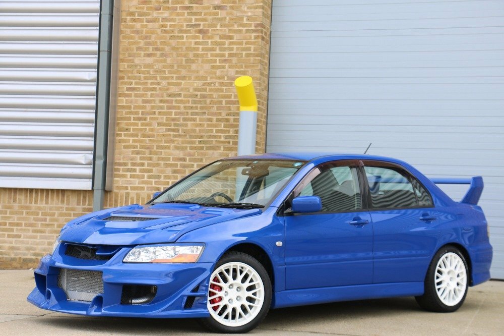 Mitsubishi Lancer Evo 7 Fresh Import From Japan. Rust Free Under Bod Blue #2