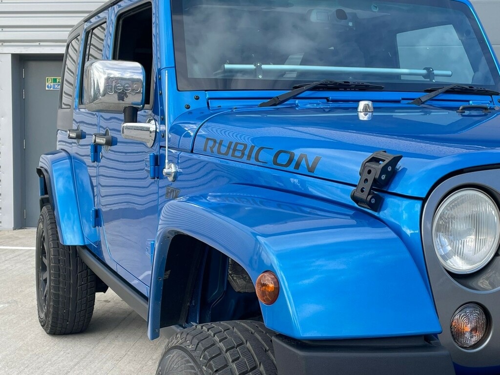 Jeep Wrangler 3.6 V6 Sahara Rubicon Convertible With Hard Top Blue #4