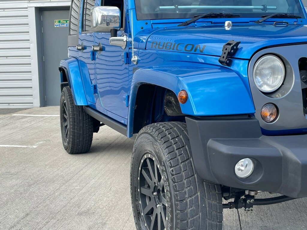 Jeep Wrangler 3.6 V6 Sahara Rubicon Convertible With Hard Top Blue #6