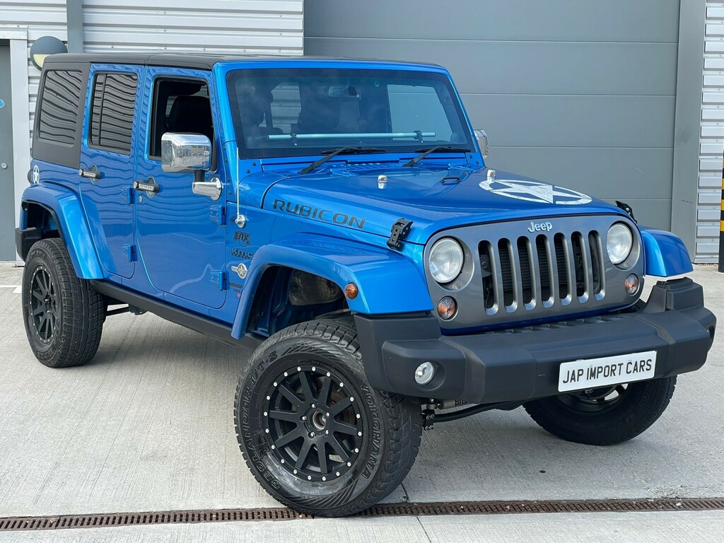 Jeep Wrangler 3.6 V6 Sahara Rubicon Convertible With Hard Top Blue #3