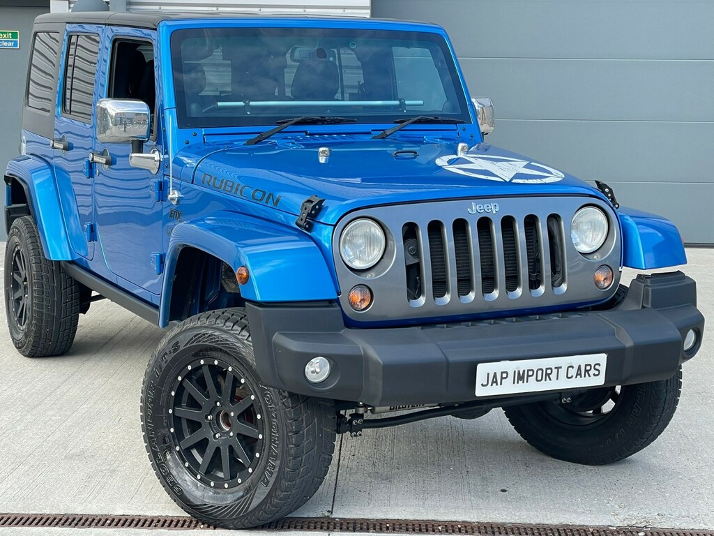 Jeep Wrangler 3.6 V6 Sahara Rubicon Convertible With Hard Top Blue