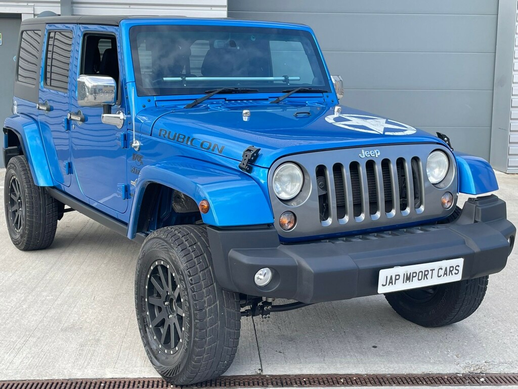 Jeep Wrangler 3.6 V6 Sahara Rubicon Convertible With Hard Top Blue #2