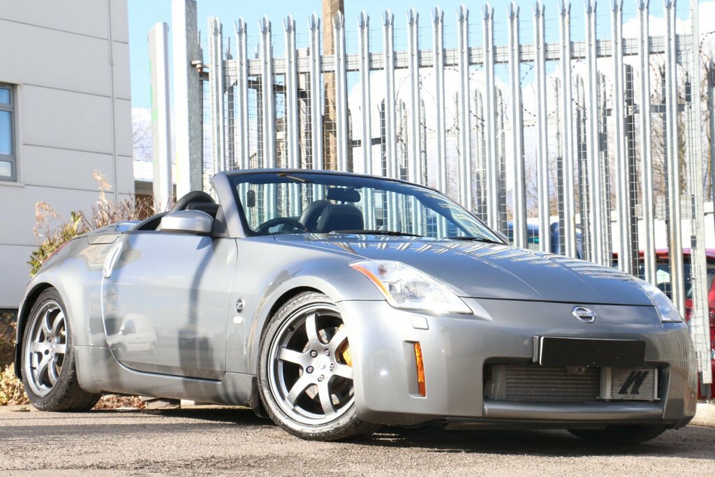 Nissan 350Z 3.5 V6 Roadster Rare Supercharged Grey #3