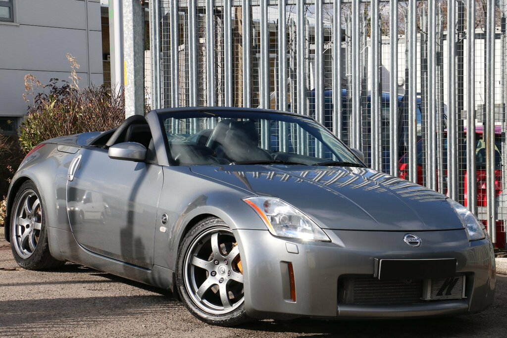 Nissan 350Z 3.5 V6 Roadster Rare Supercharged Grey #2
