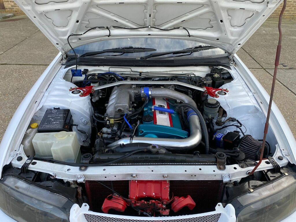 Nissan Skyline Nissan Slyline R33 Gtst 2.5 Turbo Rare Sought Afte Red #26