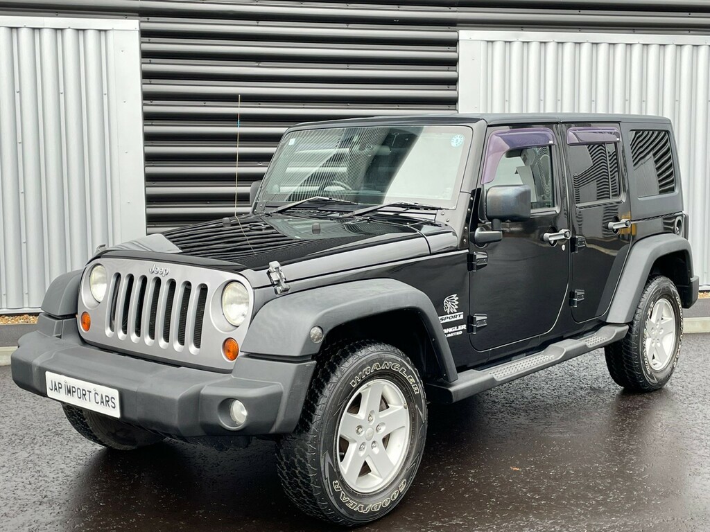 Jeep Wrangler 3.6 V6 Rubicon Convertible With Hard Top Black #4