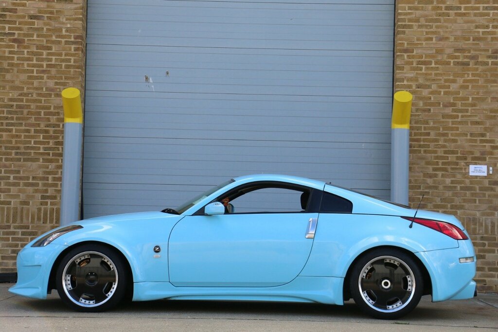 Nissan 350Z Custom One Off Widebody Design Stunning Car Bargai Blue #2