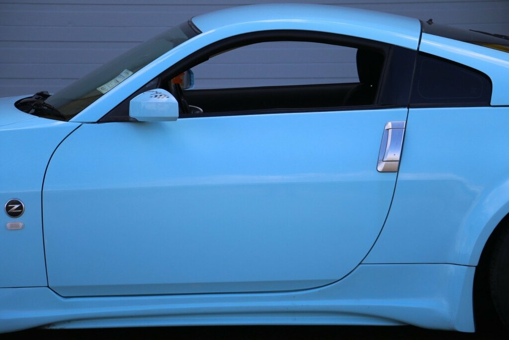 Nissan 350Z Custom One Off Widebody Design Stunning Car Bargai Blue #4