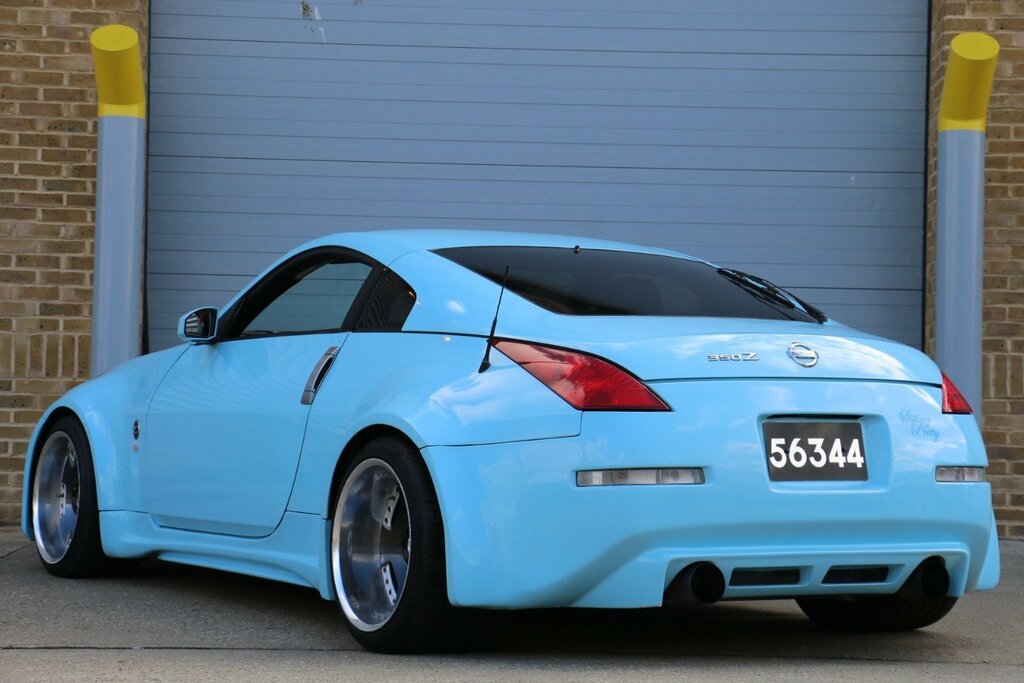 Nissan 350Z Custom One Off Widebody Design Stunning Car Bargai Blue #6