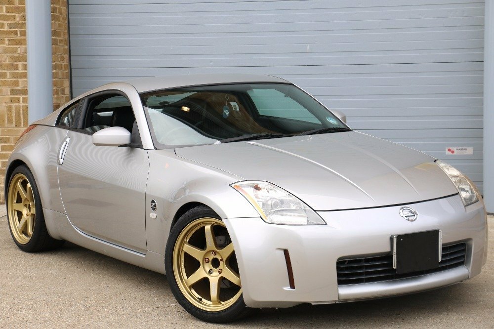 Nissan 350Z Stunning Looking 350Z Zigen Exhaust Volks Racing R Grey