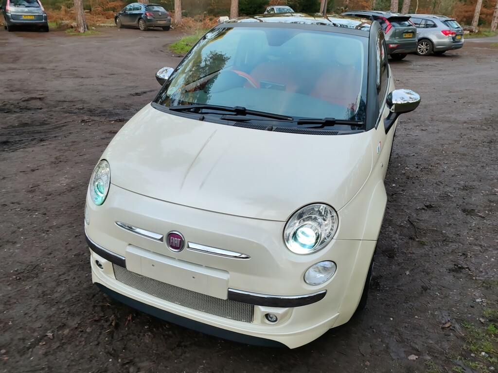 Fiat 500 1.4 Lounge 200909 Yellow #4
