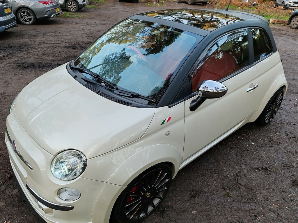 Fiat 500 1.4 Lounge 200909 Yellow #6