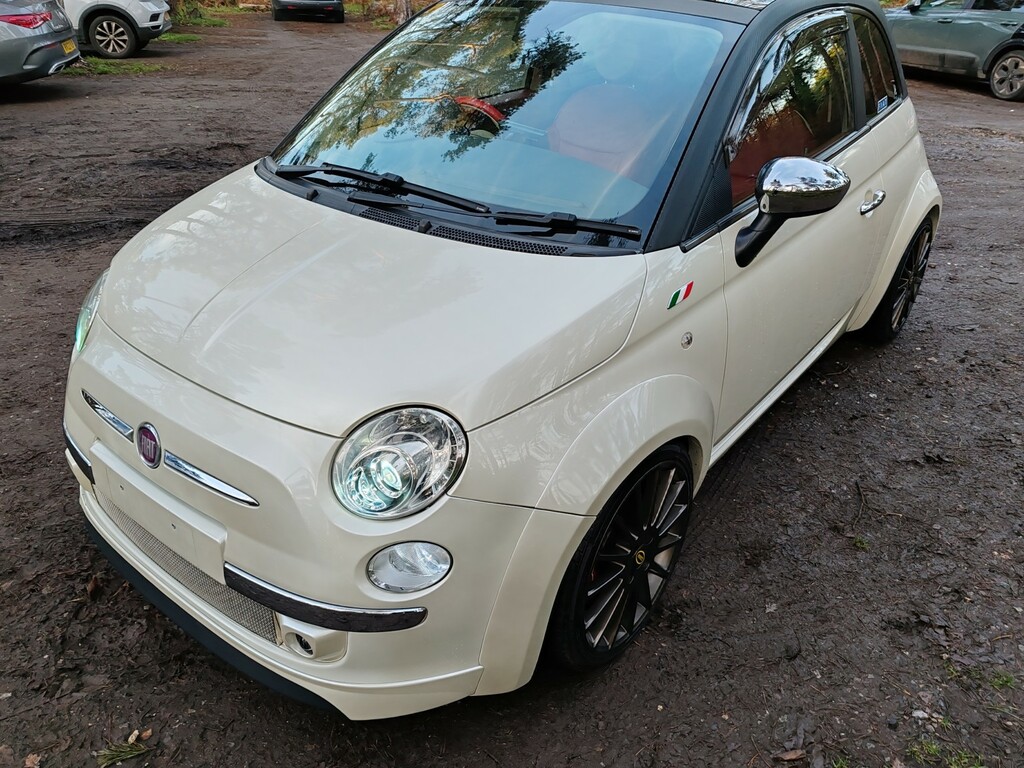 Fiat 500 1.4 Lounge 200909 Yellow #5