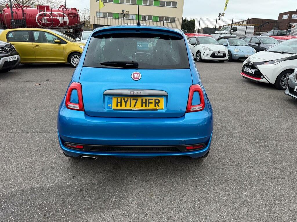 Fiat 500 Hatchback 1.2 S Euro 6 Ss 201617 HY17HFR Blue #4