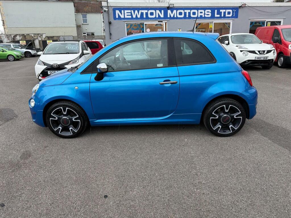 Fiat 500 Hatchback 1.2 S Euro 6 Ss 201617 HY17HFR Blue #6