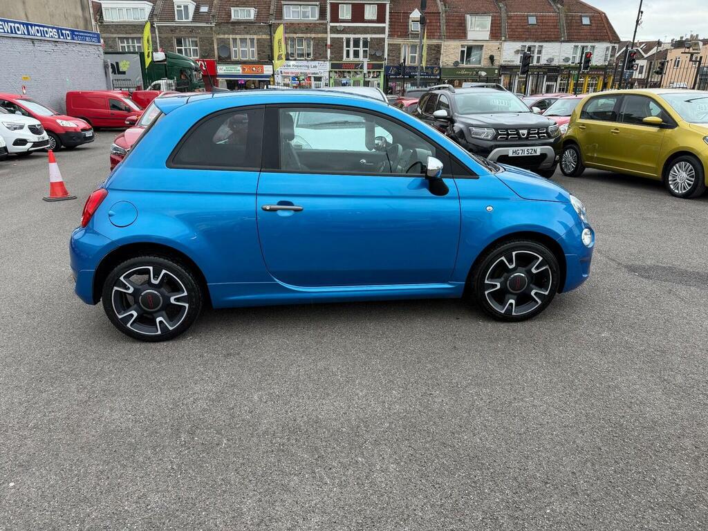 Fiat 500 Hatchback 1.2 S Euro 6 Ss 201617 HY17HFR Blue #2