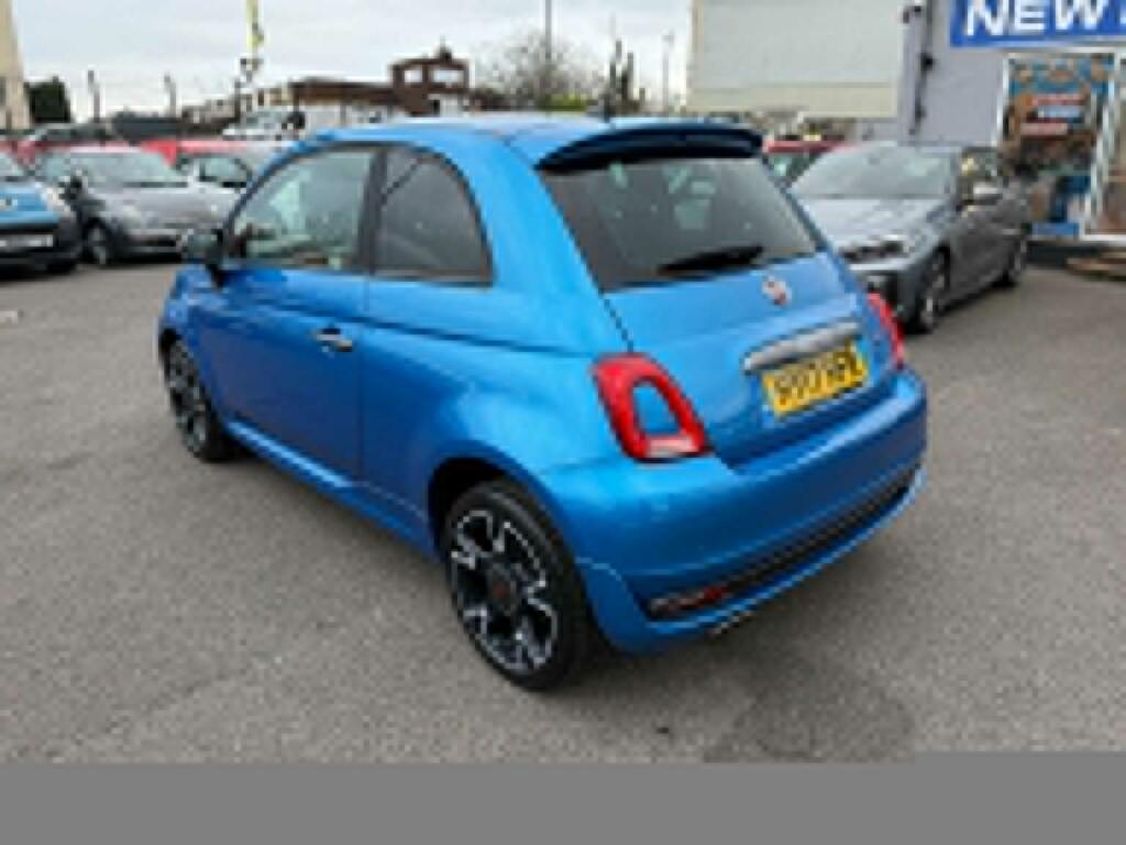 Fiat 500 Hatchback 1.2 S Euro 6 Ss 201617 HY17HFR Blue #5