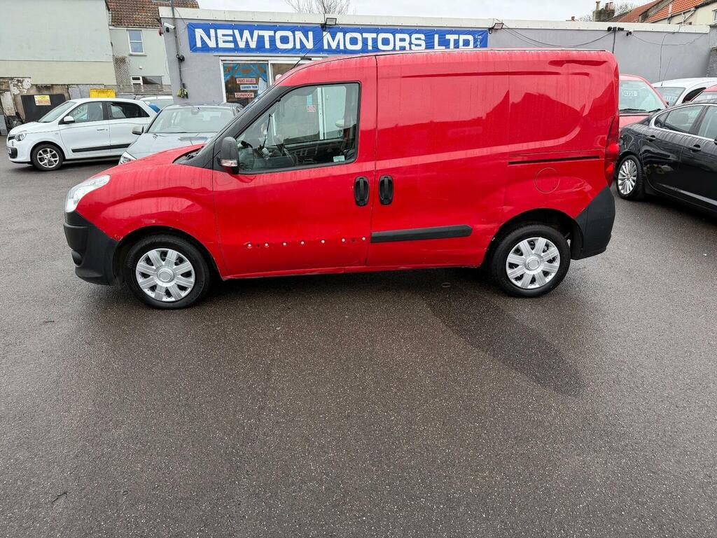 Fiat Doblo Panel Van 1.3 Jtd Multijetii 16V Maxi L2 H1 2 Red #6