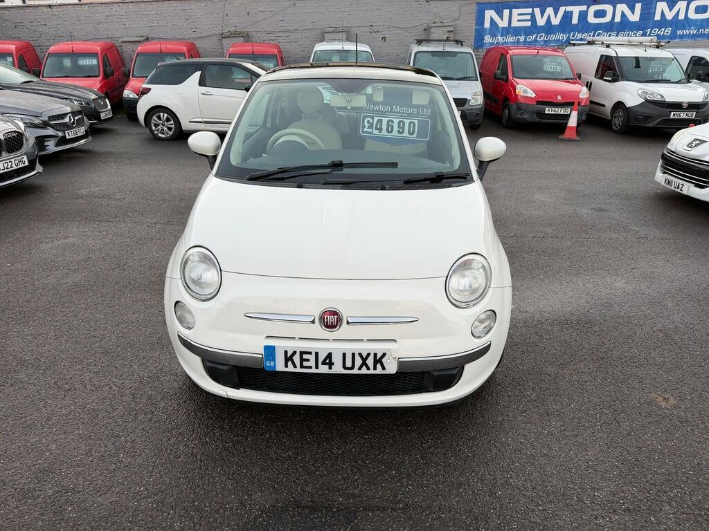 Fiat 500 Hatchback 0.9 Twinair Lounge Euro 6 Ss 201 White #6