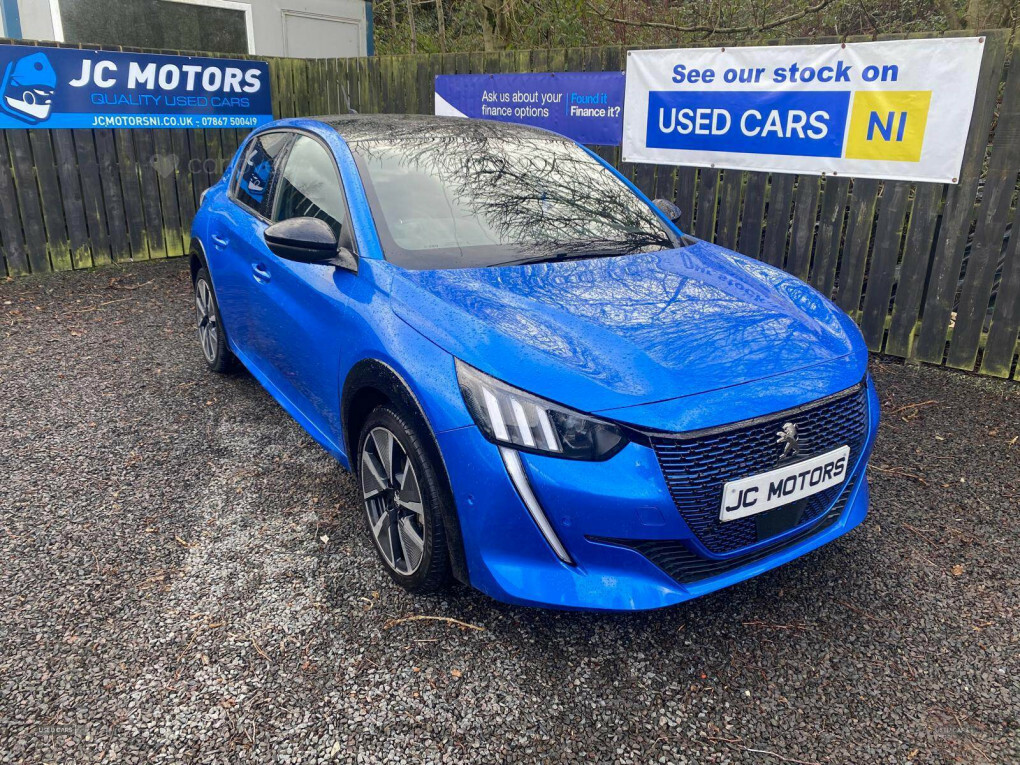 Peugeot e-208 100Kw Gt 50Kwh 