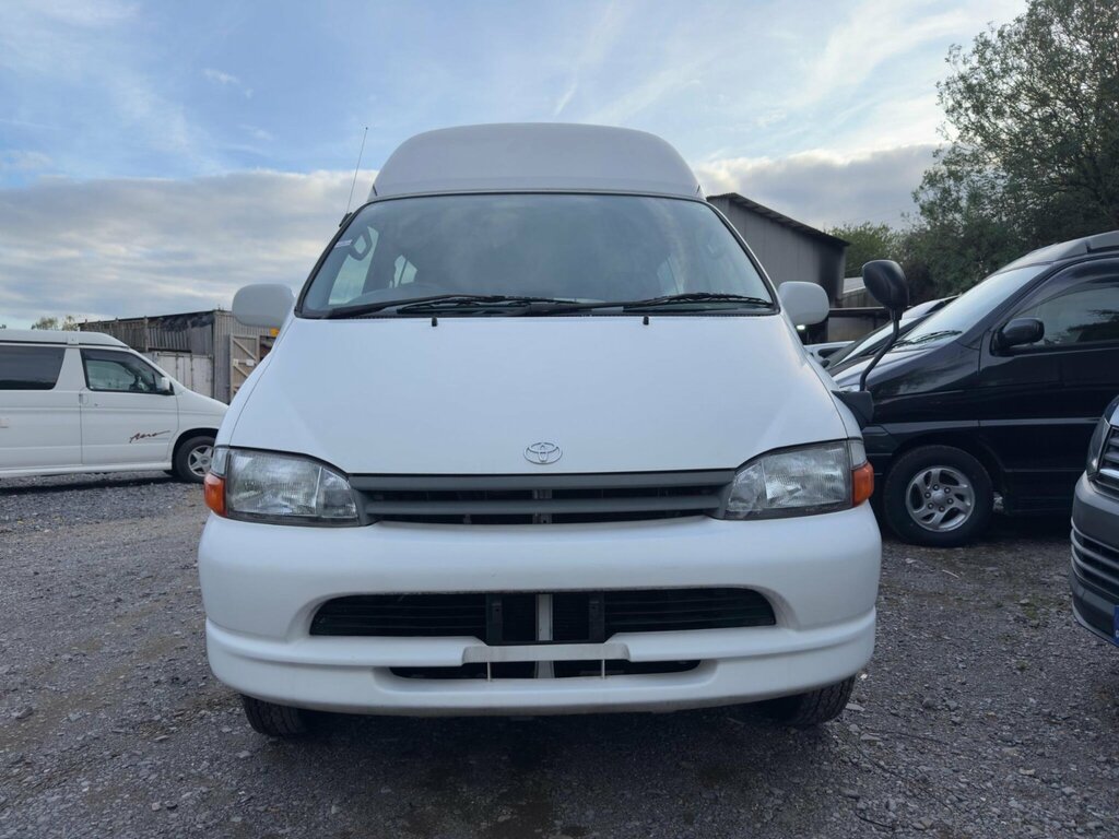 Toyota HiAce Granvia Grand Hiace High Top 2 Berth New Camper Co White #4