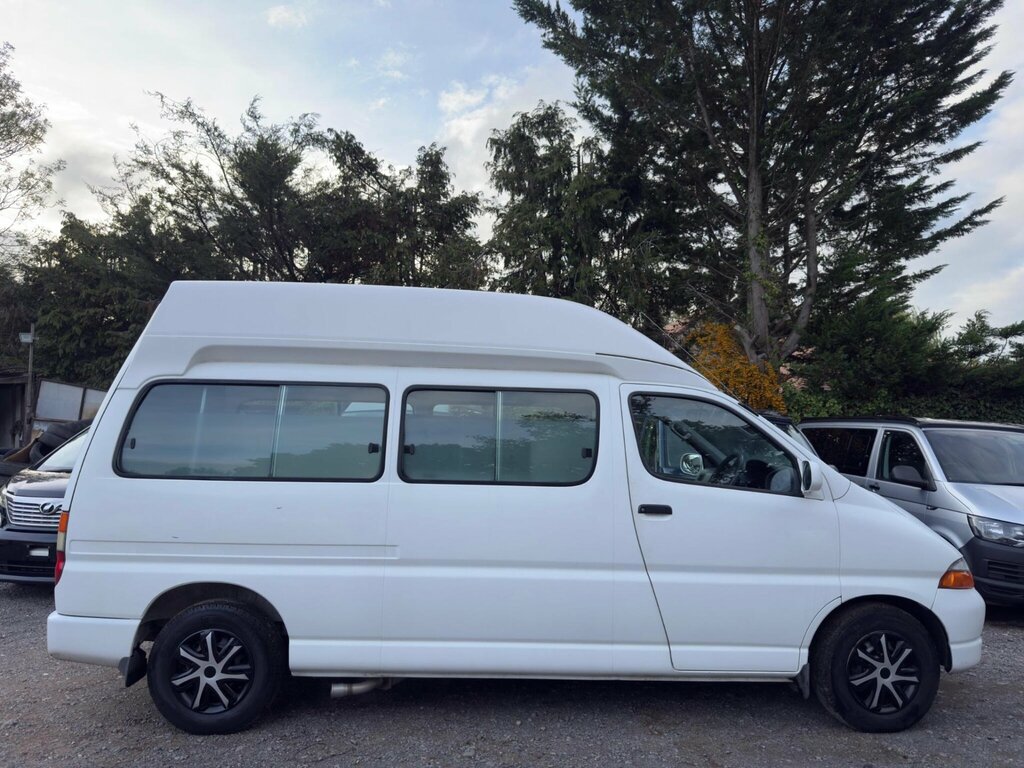 Toyota HiAce Granvia Grand Hiace High Top 2 Berth New Camper Co White #6