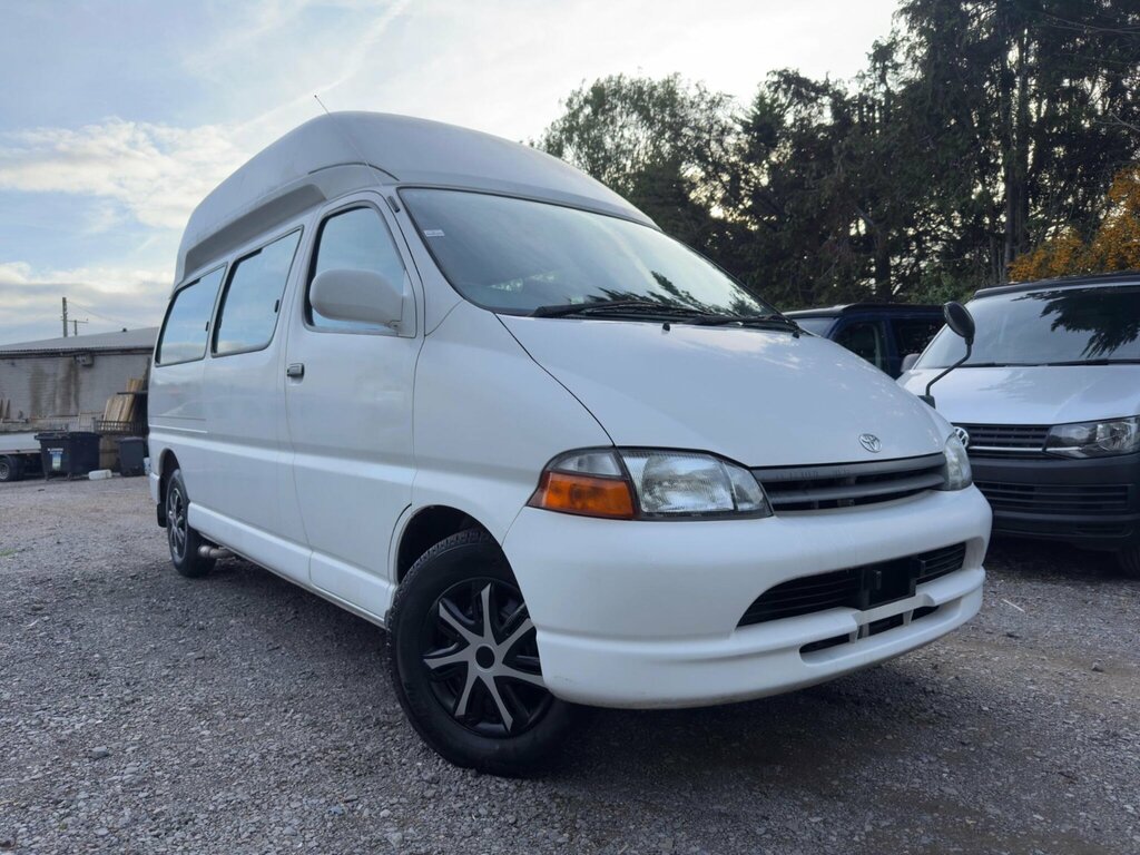 Toyota HiAce Granvia Grand Hiace High Top 2 Berth New Camper Co White #2