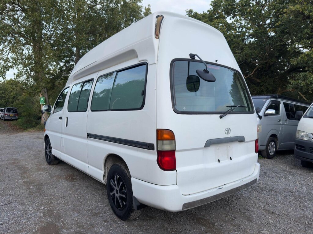 Toyota HiAce Granvia Grand Hiace High Top 2 Berth New Camper Co White #3