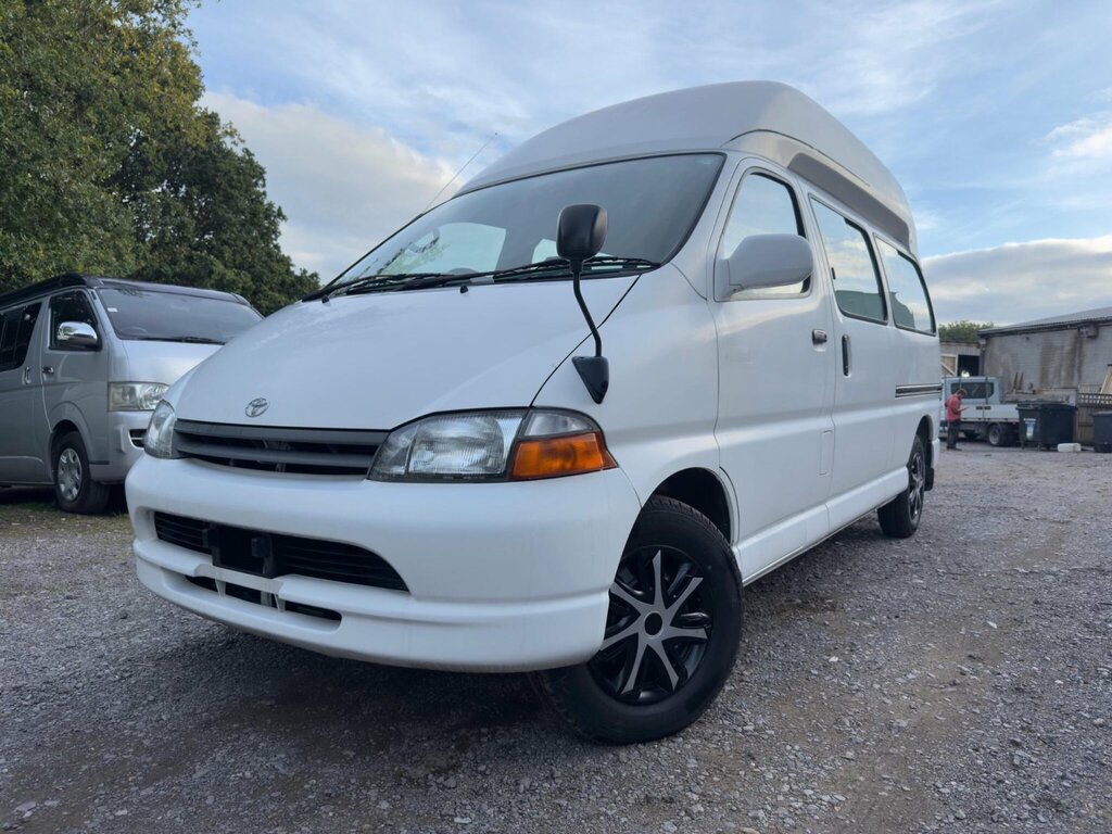 Toyota HiAce Granvia Grand Hiace High Top 2 Berth New Camper Co White