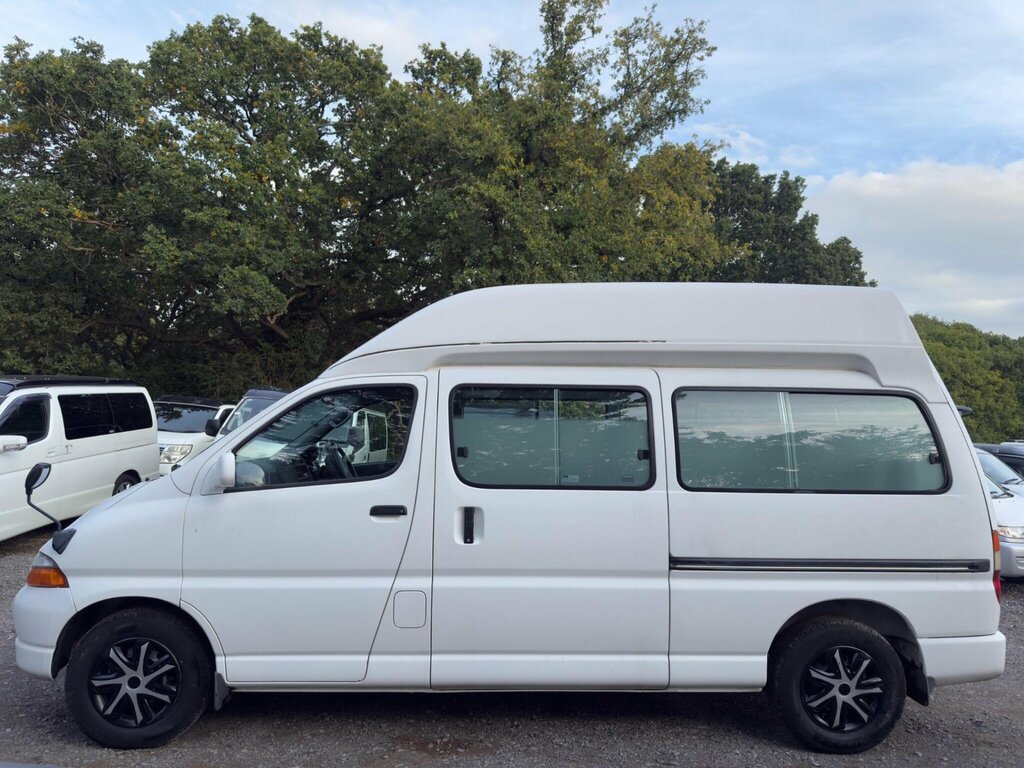 Toyota HiAce Granvia Grand Hiace High Top 2 Berth New Camper Co White #5