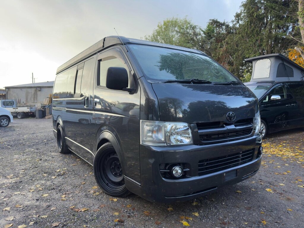 Toyota HiAce Pop Top 4 Berth New Full Camper Conversion Grey #6