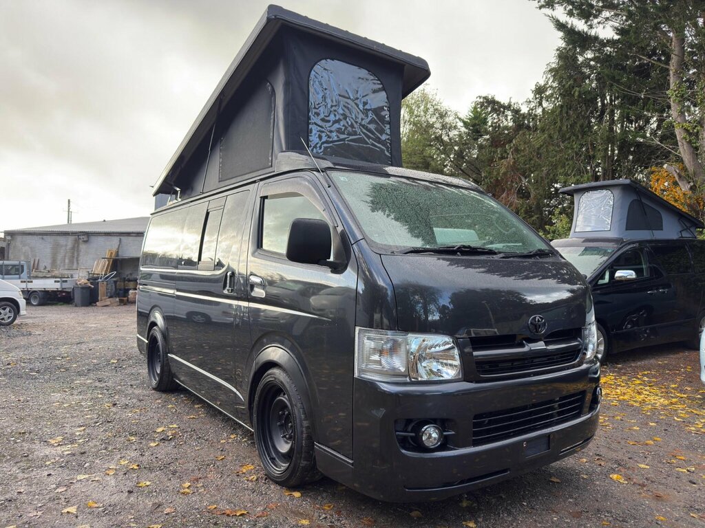 Toyota HiAce Pop Top 4 Berth New Full Camper Conversion Grey