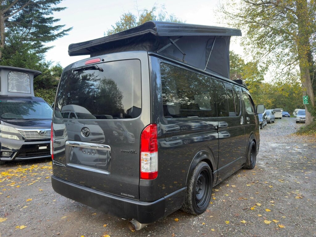 Toyota HiAce Pop Top 4 Berth New Full Camper Conversion Grey #3