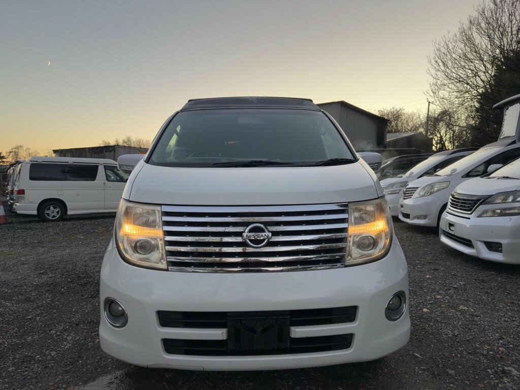 Nissan Elgrand Pop Top 4 Berth New Camper Conversion White #5