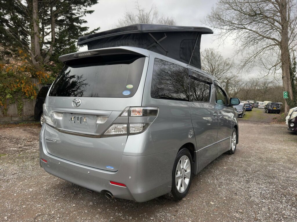 Toyota Vellfire Pop Top 4 Berth New Camper Conversion Pe Silver #3