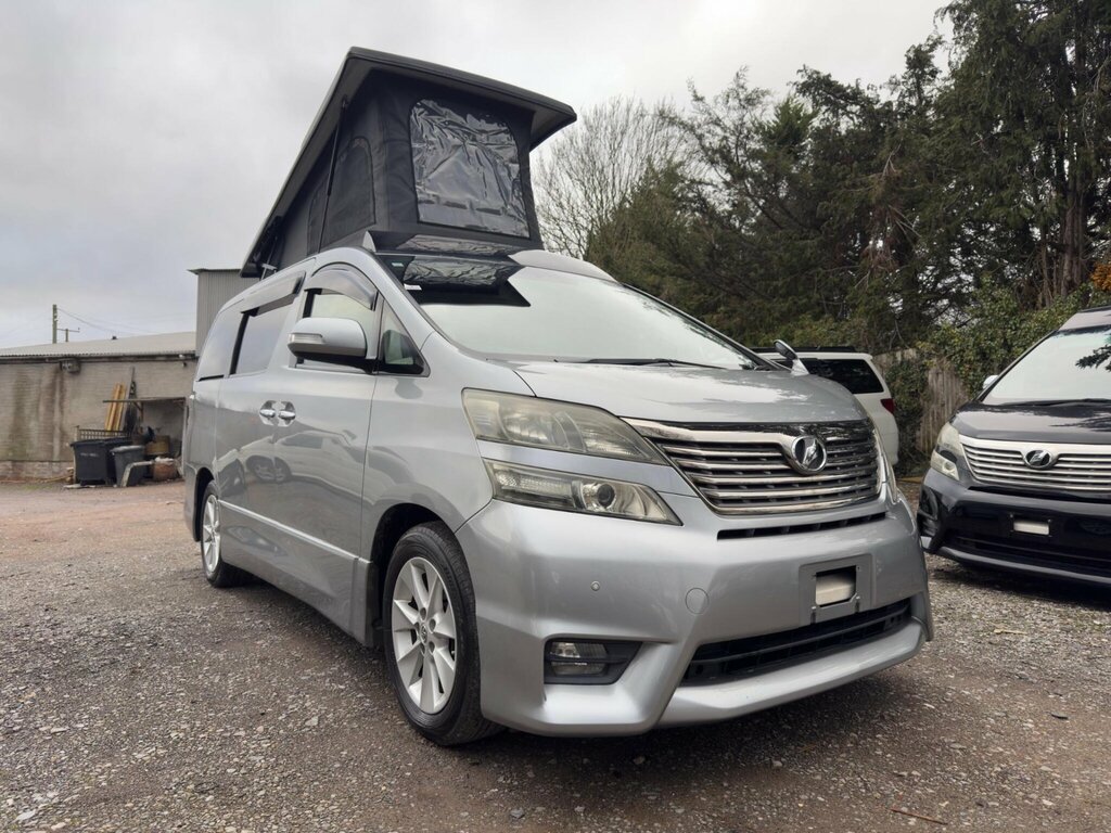Toyota Vellfire Pop Top 4 Berth New Camper Conversion Pe Silver