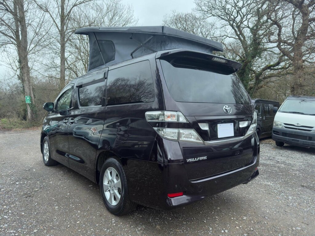 Toyota Vellfire Pop Top 4 Berth New Camper Conversion Pe Purple #4
