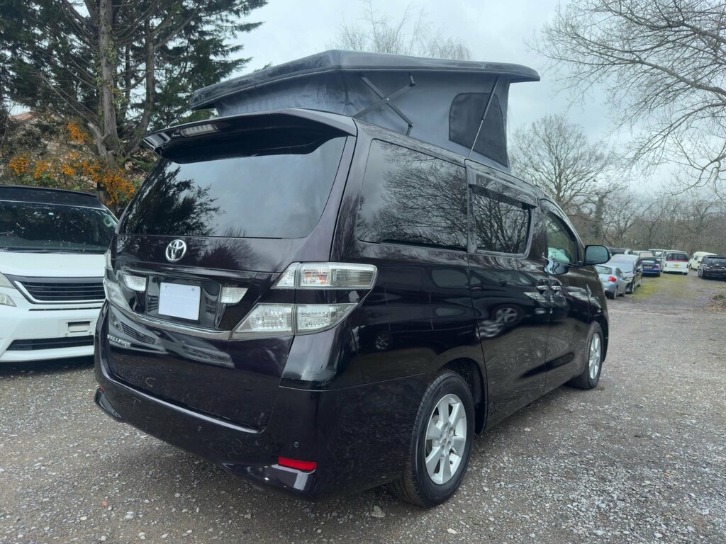 Toyota Vellfire Pop Top 4 Berth New Camper Conversion Pe Purple #3