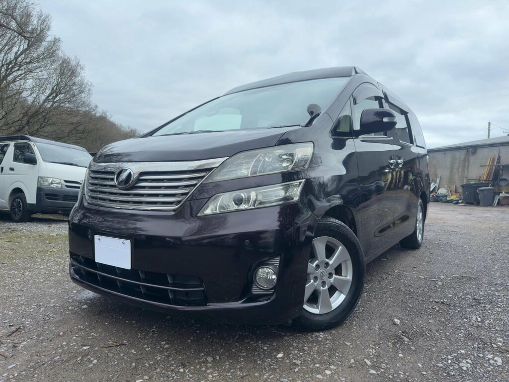 Toyota Vellfire Pop Top 4 Berth New Camper Conversion Pe Purple #5
