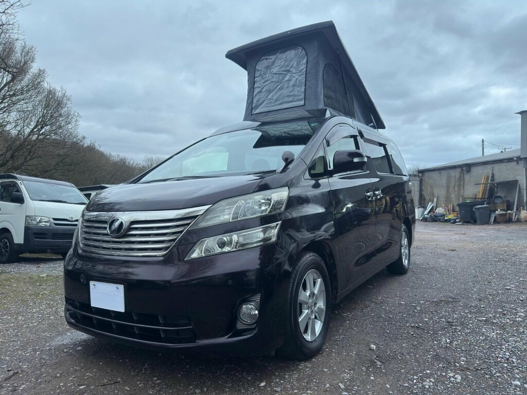 Toyota Vellfire Pop Top 4 Berth New Camper Conversion Pe Purple